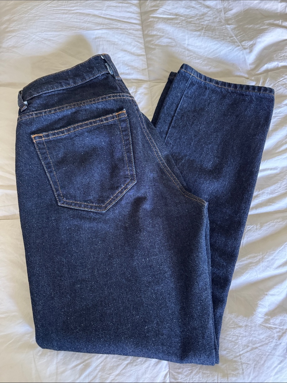Greer Mid Rise Straight Short Jeans - Picture 3 of 9